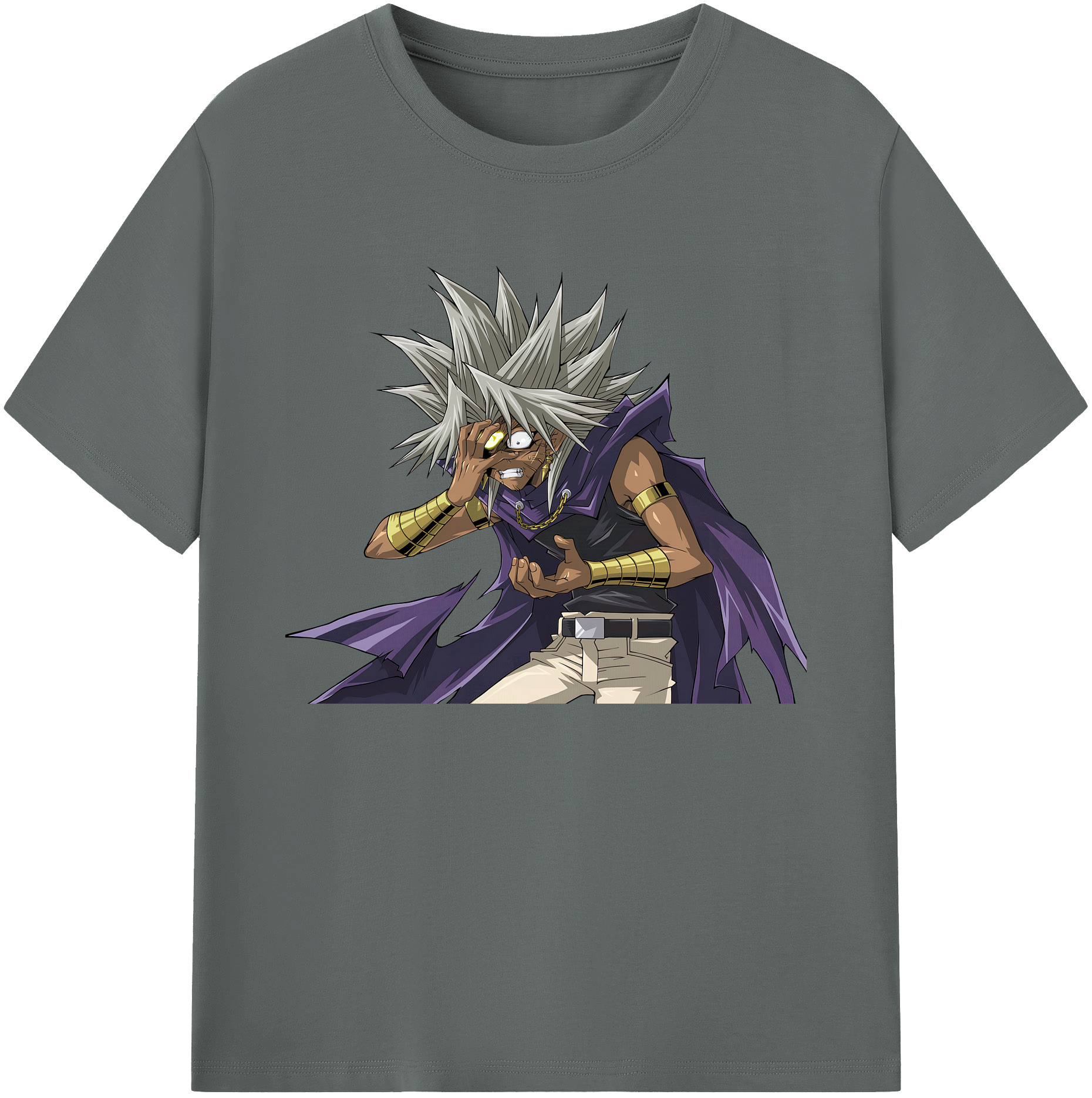 （画像用） 遊☆戯☆王 Yu-Gi-Oh! 綿100％ メンズ半袖Tシャツ｜肌触りやわらか＆通気性